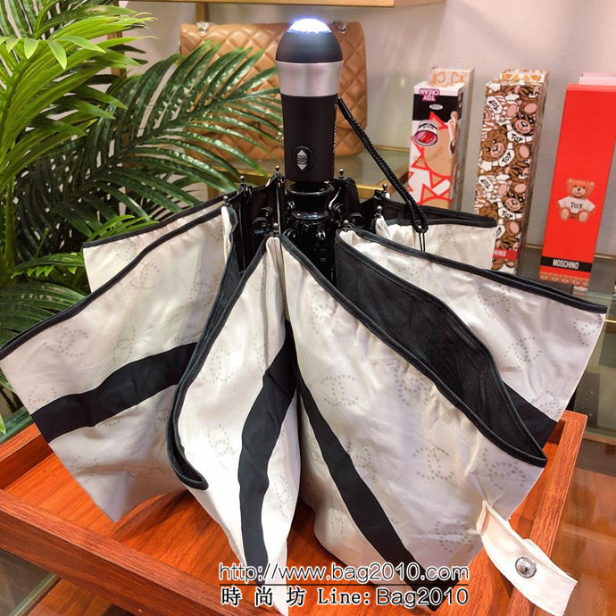 CHANEL香奈兒 亞太專櫃 最新款山茶花 全自動UV晴雨傘 防雨防紫外線隔熱傘  sll1031